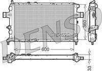 Denso 470R0468 Aluminium Radiator