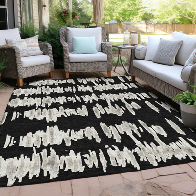 Addison Rugs Machine Washable Black