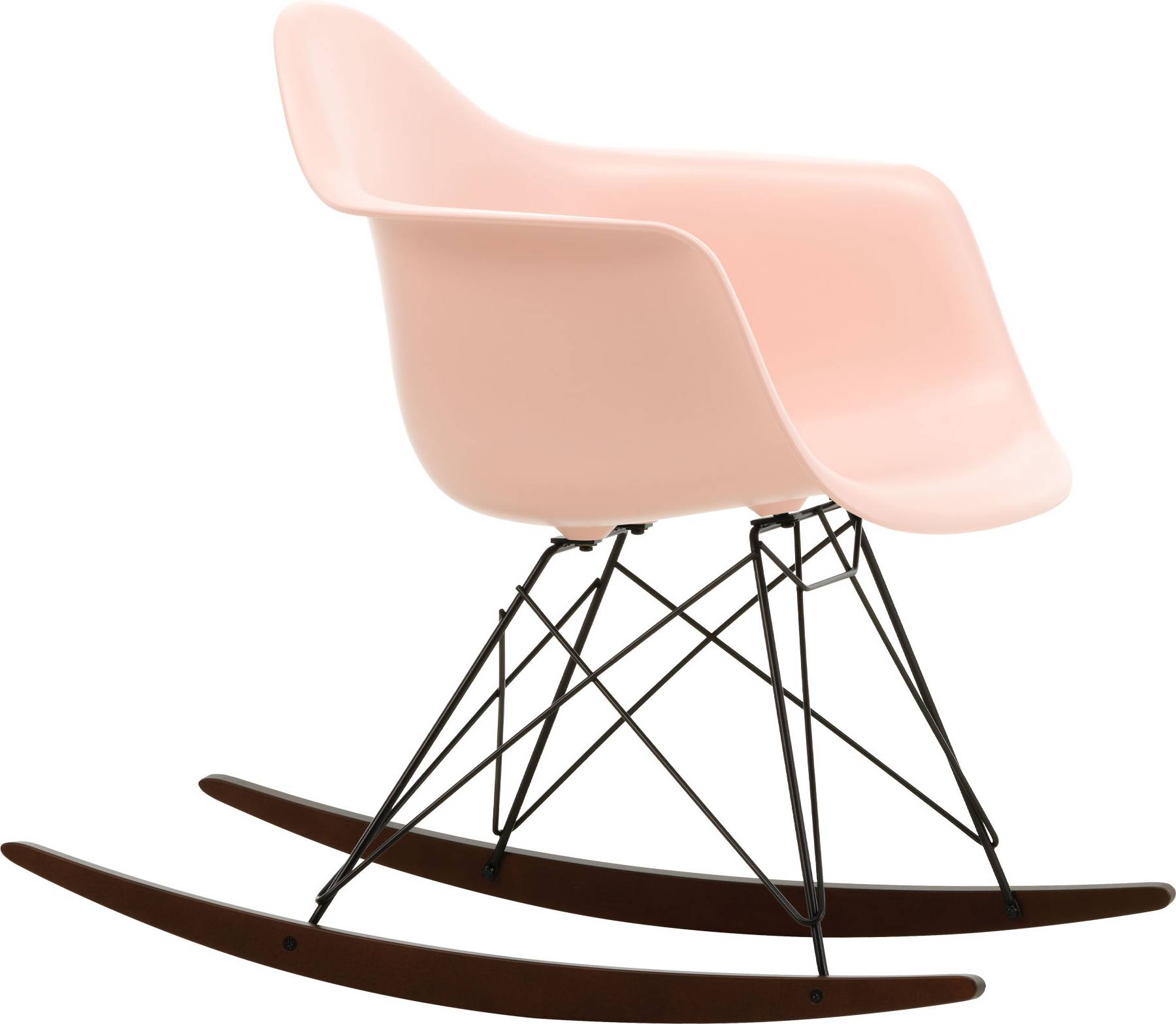 Vitra RAR Eames Plastfåtölj Rosa Gungstol