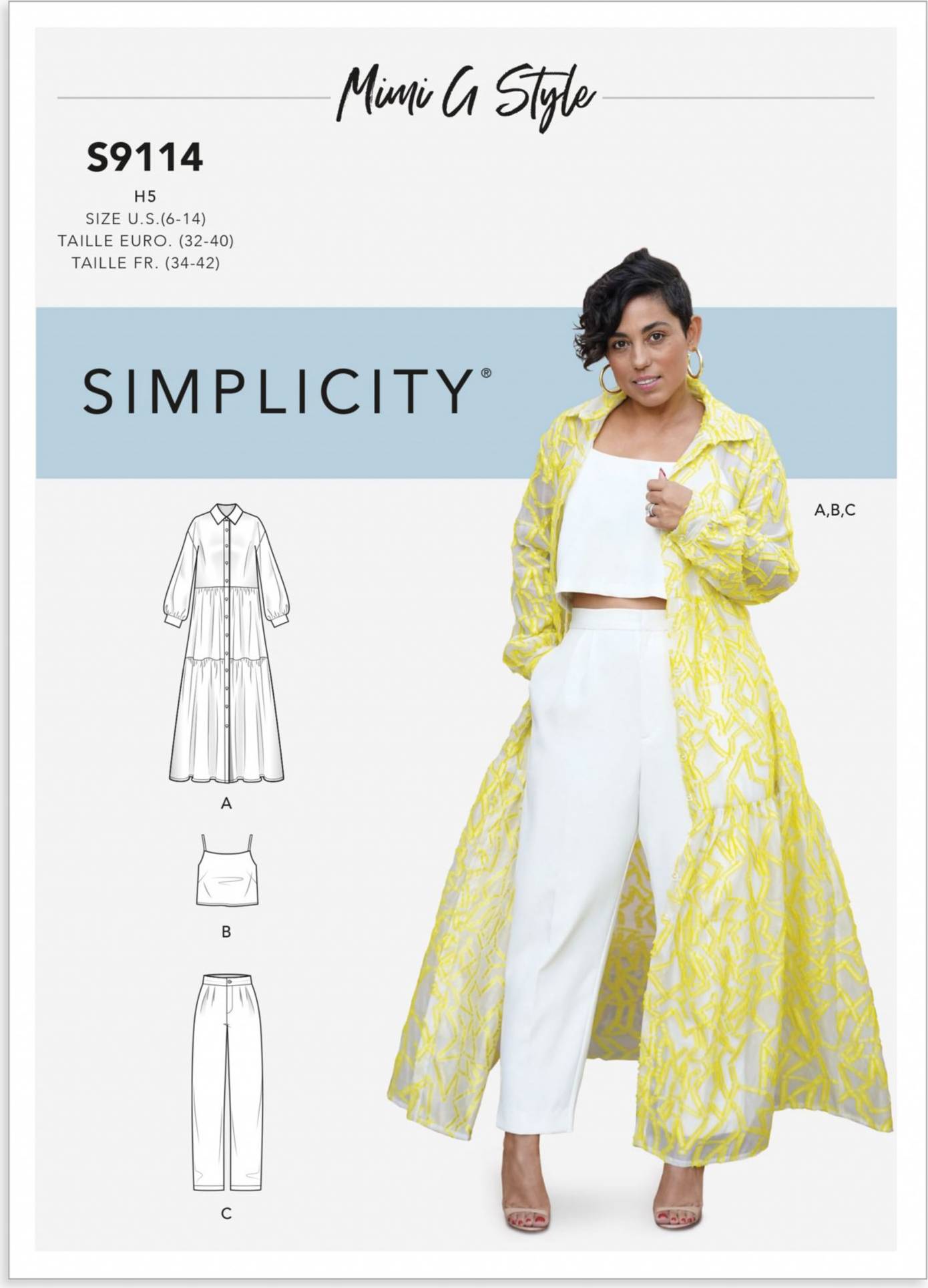 Simplicity Paper Sewing Pattern 9114