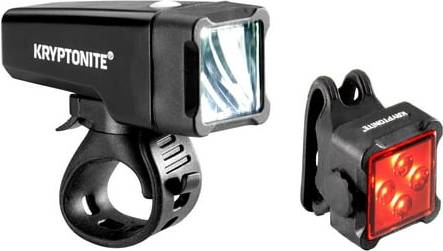Bike lights set Kryptonite Kryptonite LED Bike Light Set Pulsar F-100 Front Light & R150 Rear Tail Light