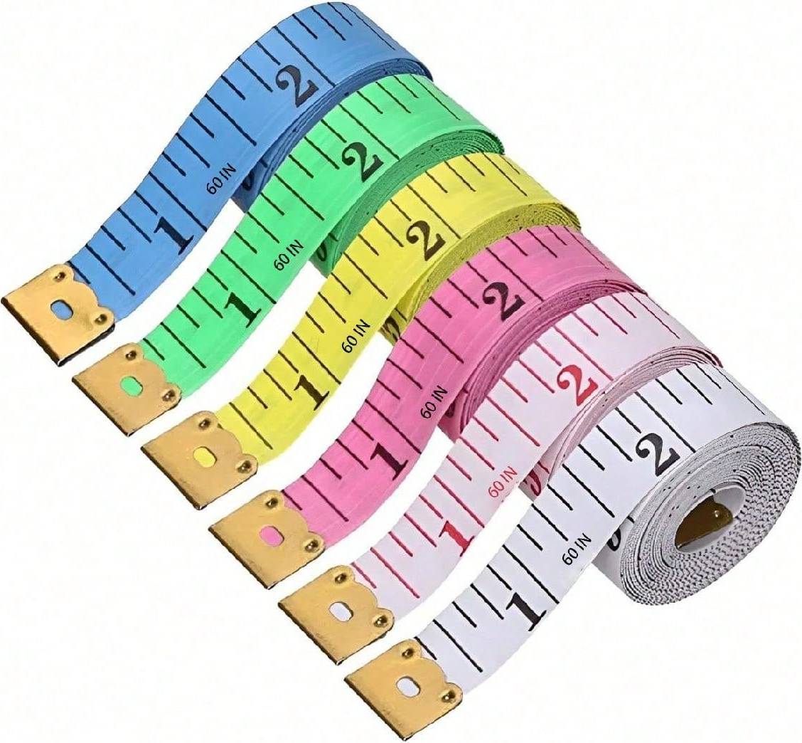 Shein 3pcs Soft Measuring Ruler Measurement Tape