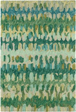 Dash and Albert Rugs 108 Multicolor, Blue