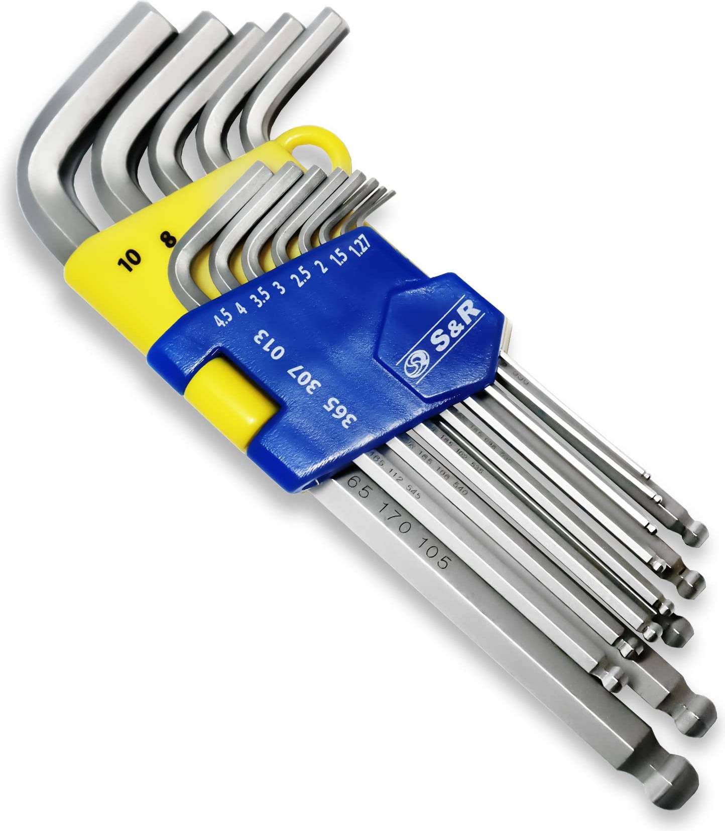 S&R Allen Key Set 13 pcs Hex Key
