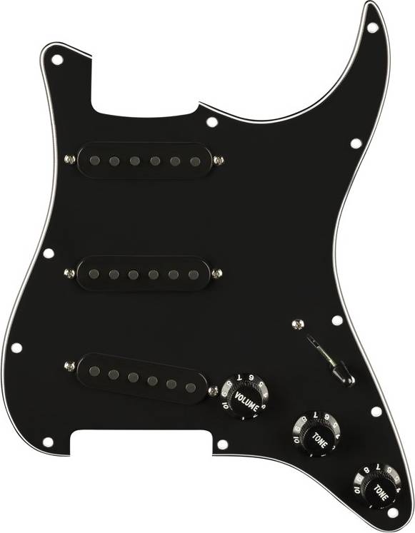 Fender Pre-Wired Strat Pickguard 65 RWRP Middle