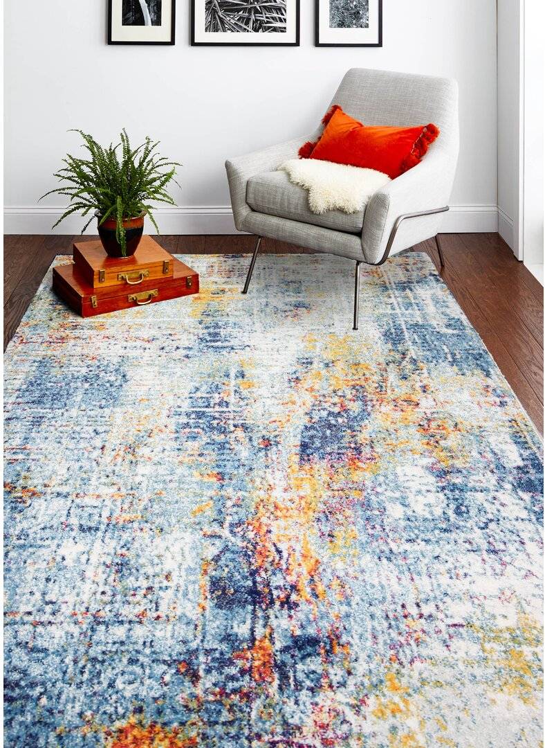 Blue Elephant Coughlin Rug