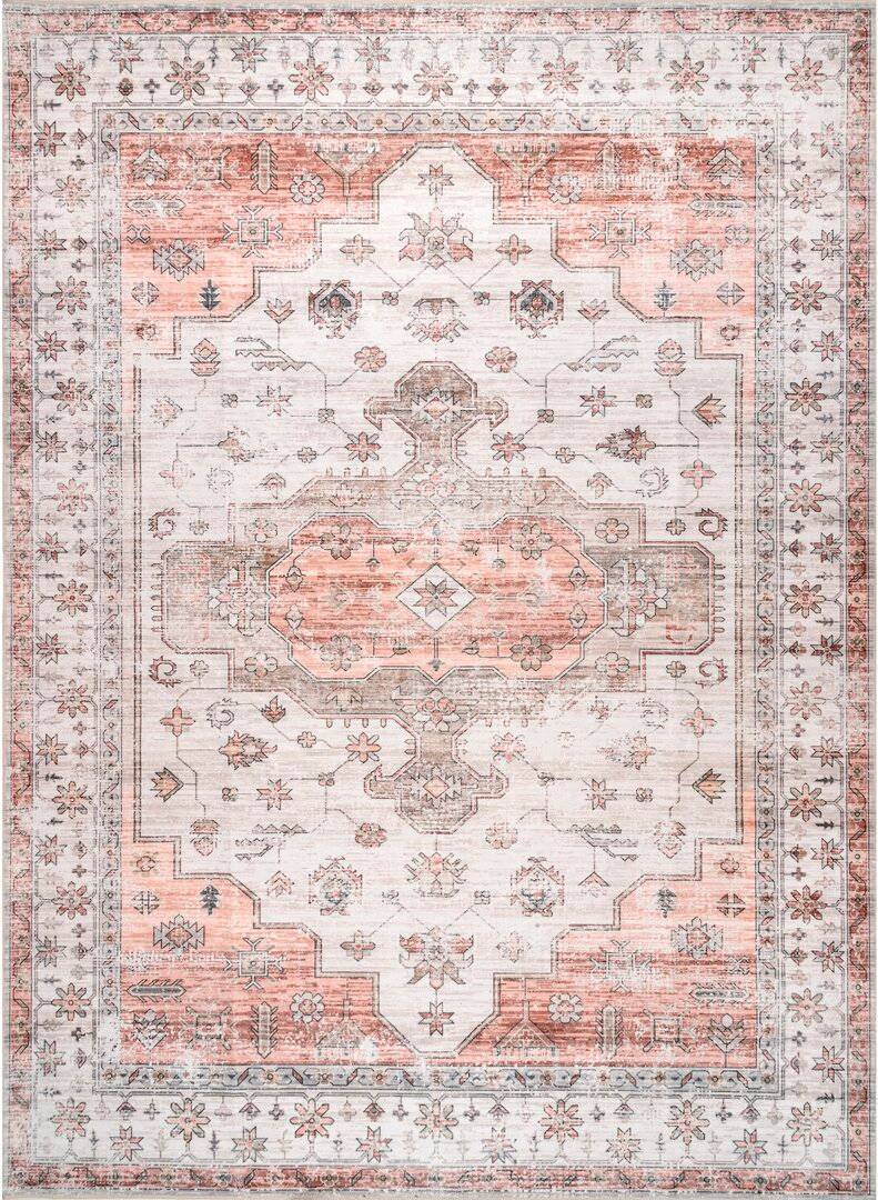 Blue Elephant Edmonston Orange/Grey Rug