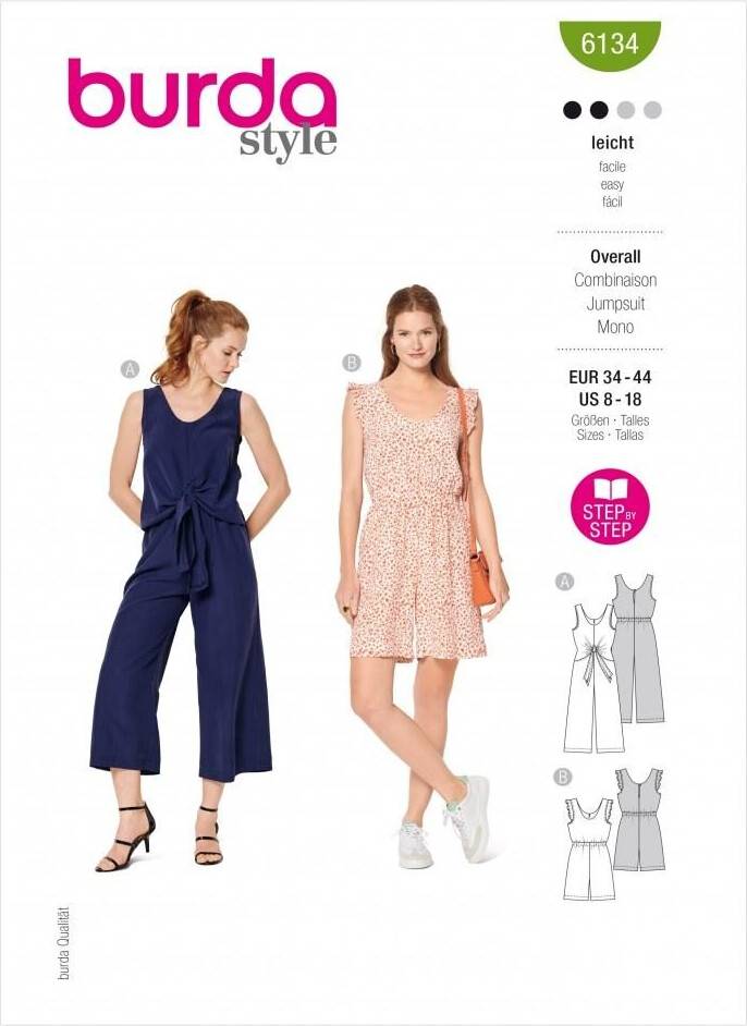 Burda Style Sewing Pattern 6134