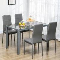 Homcom 5 Piece Kitchen Dining Set