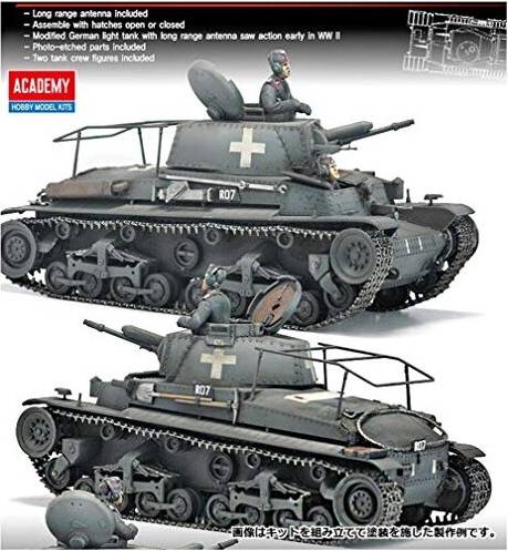 Academy Pz.BEF.wg.35t German Command Tank Model Kit