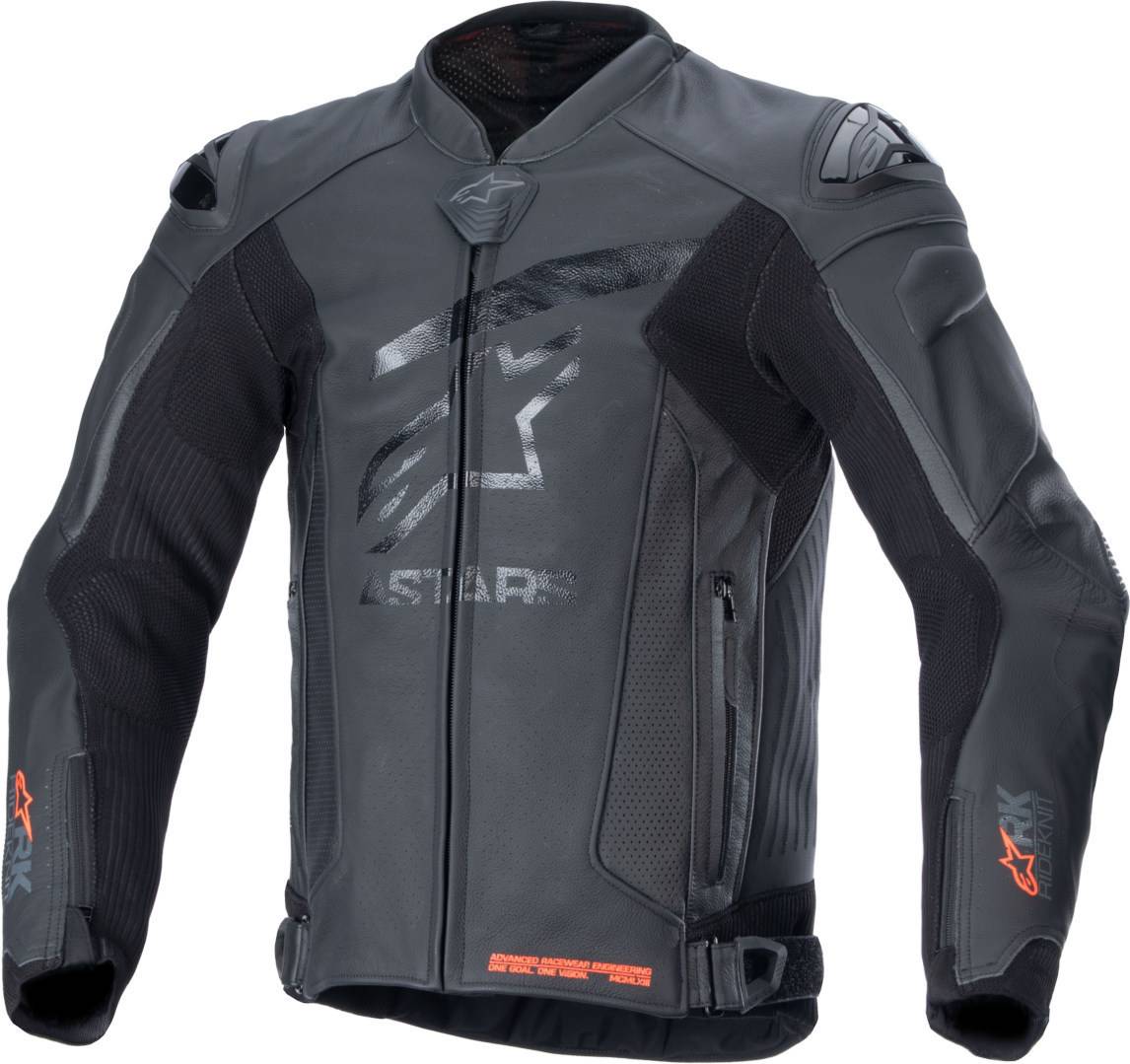Alpinestars GP Plus R V4 Rideknit Leather Motorcycle Jacket - Black Woman