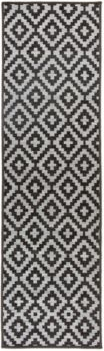 World Rug Gallery Contemporary Geometric Trellis Gray
