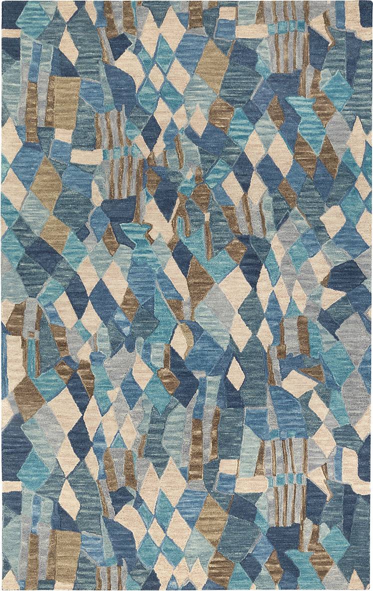 Dash and Albert Rugs Area Rug Dash Blue 120x"