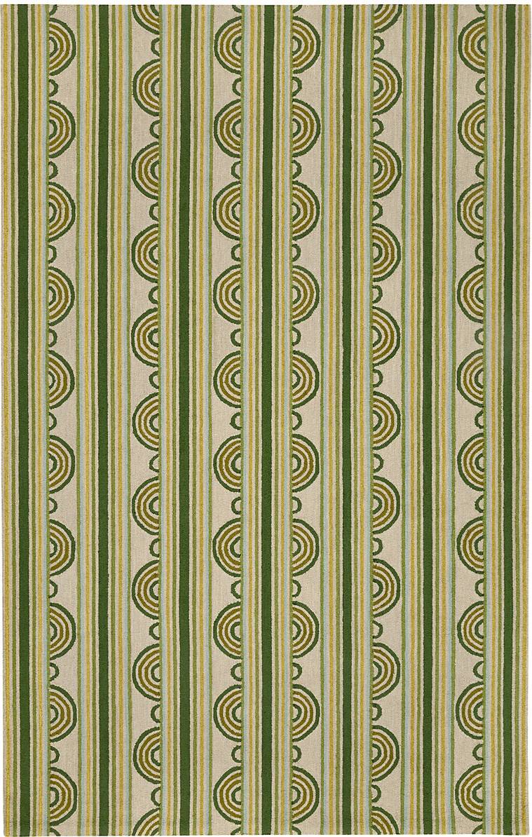 Dash and Albert Rugs Rectangle Dash Button Micro Green 96x120"