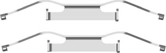Bosch Accessory Kit Disc Brake Pad AP488
