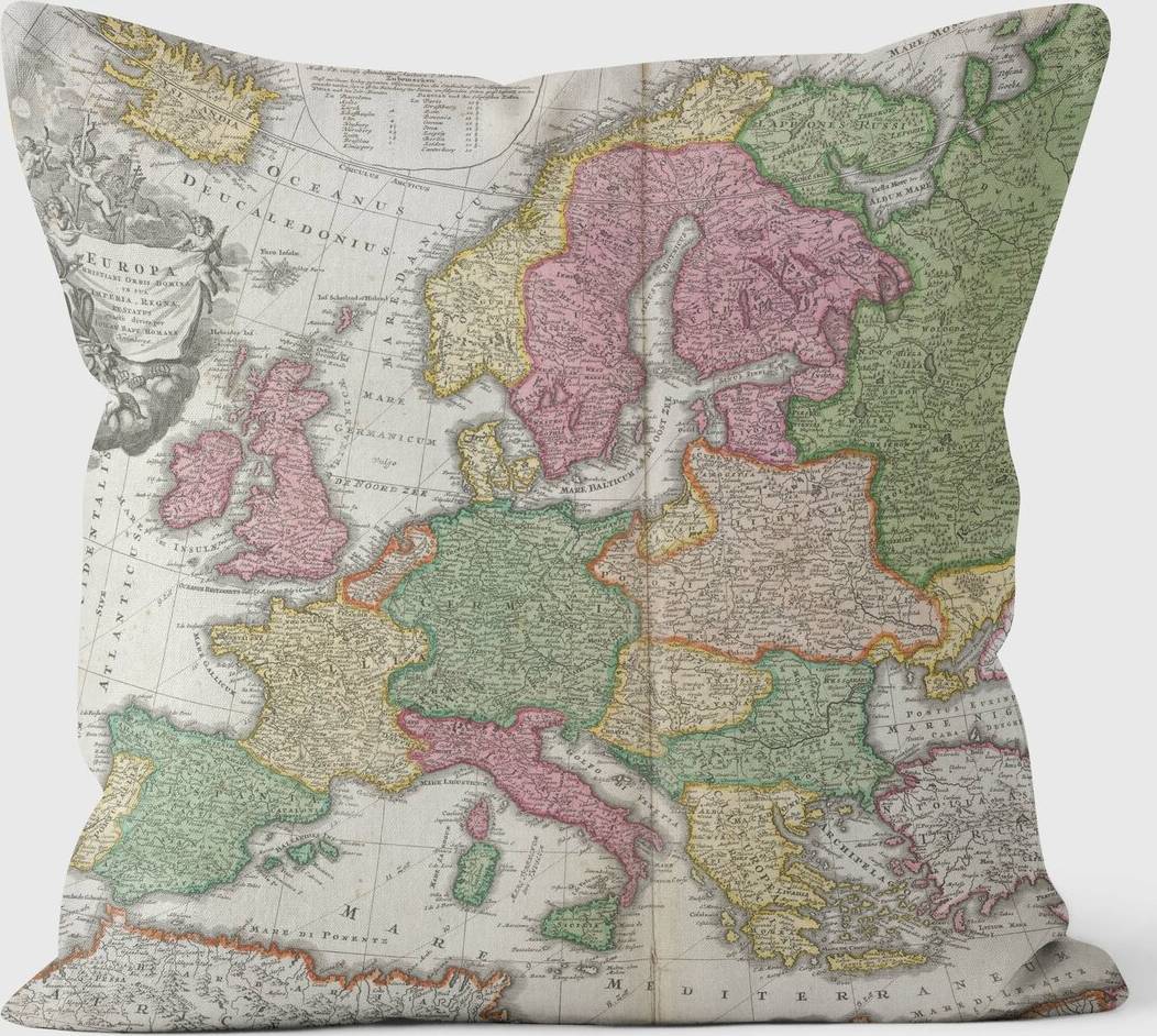 Europe map 1665 Europe Map British Library