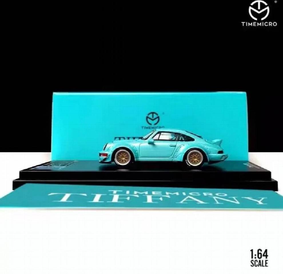 Time Micro 1:64 Model Car RWB 964 Alloy Vehicle Die-cast Display Collection