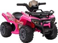 Homcom Kids Ride-On Quad Bike - Pink