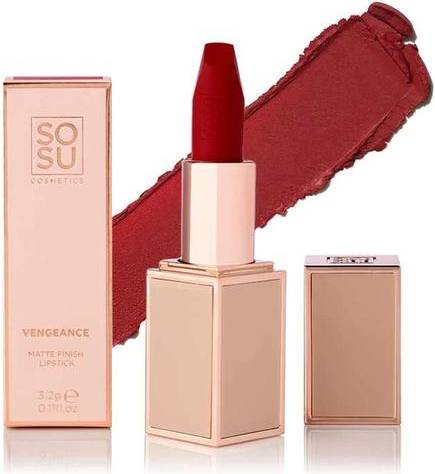 Matte Finish Lipstick Vengeance Rouge
