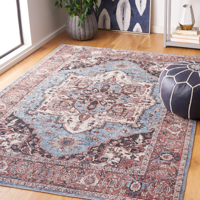 Safavieh Riviera Machine Blue