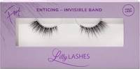 Lilly Lashes Sheer Invisible Band False Enticing