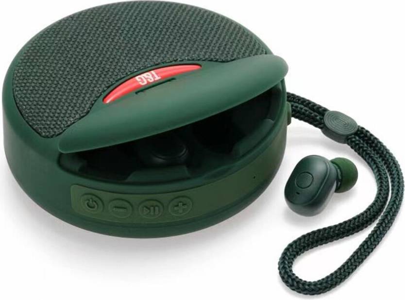 Dechoicelife a-green Sport Earphone Portable Multi-function Mini