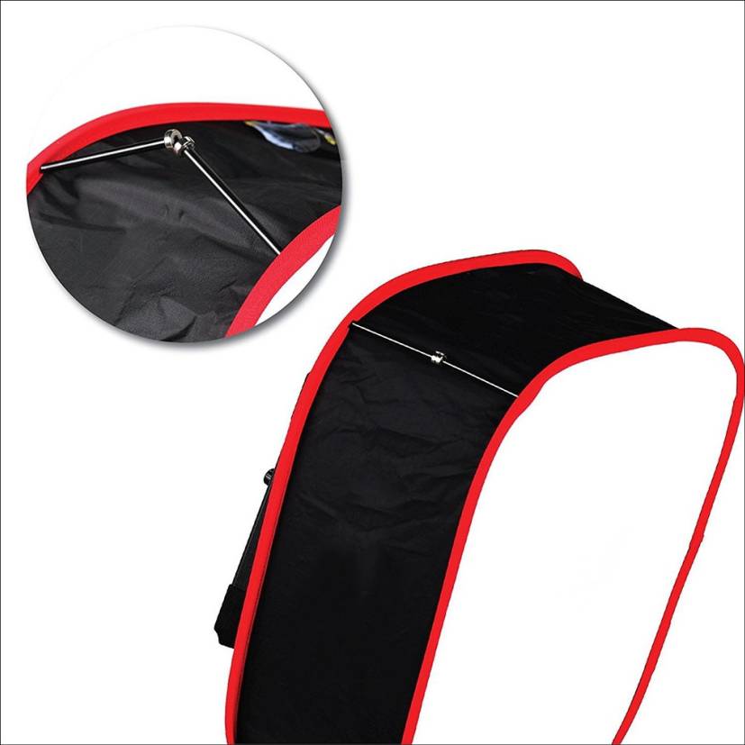 Tlily Portable Collapsible Softbox LED Light Panel Diffuse Light Room Lighting Modifier for LED Light