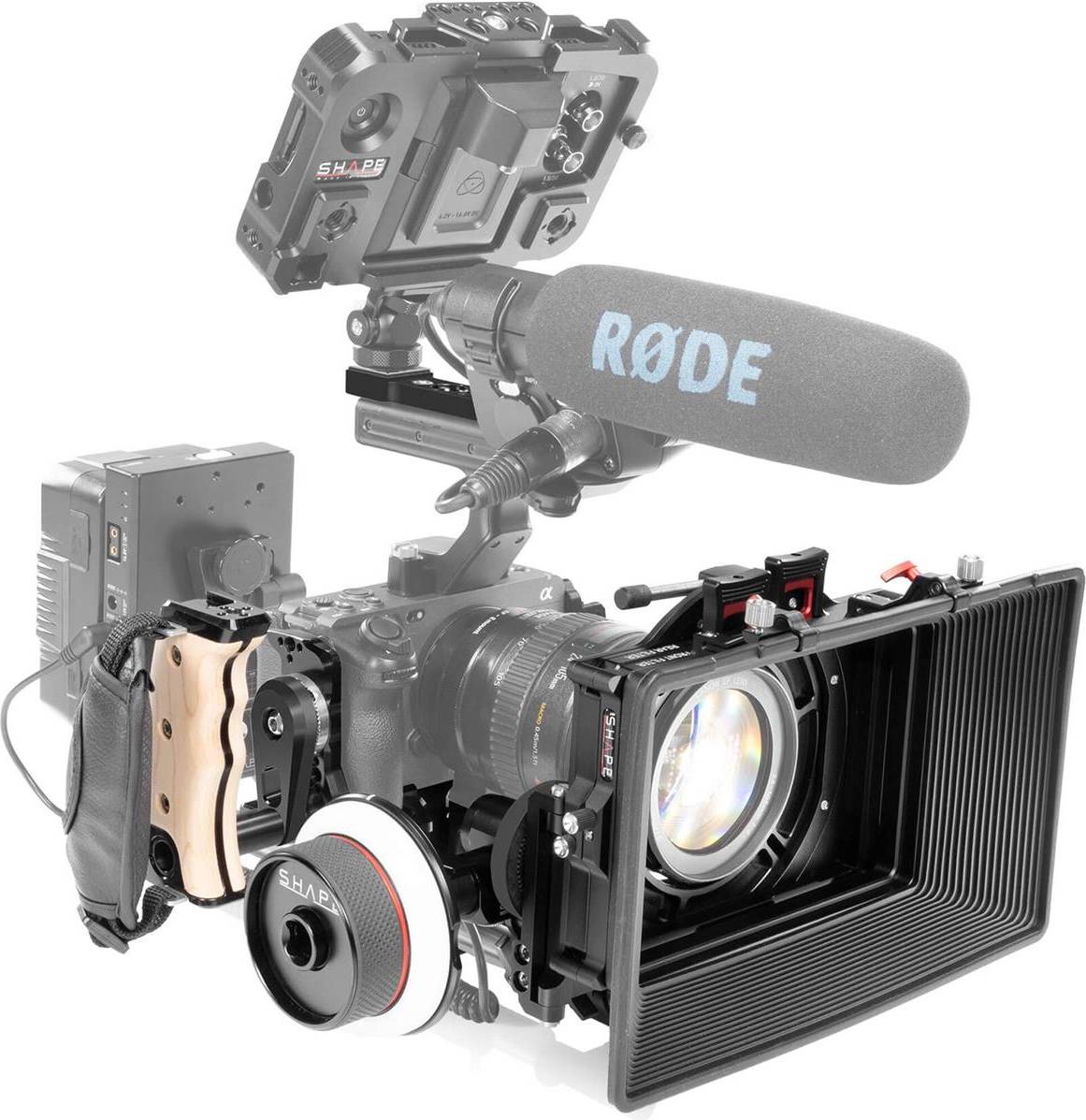 Sony fx30 Shape Sony FX3 FX30 Kit Matte Box Follow Focus