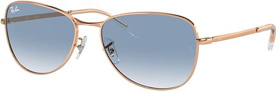 Ray-Ban Unisex Rb3733 Rose Gold Frame