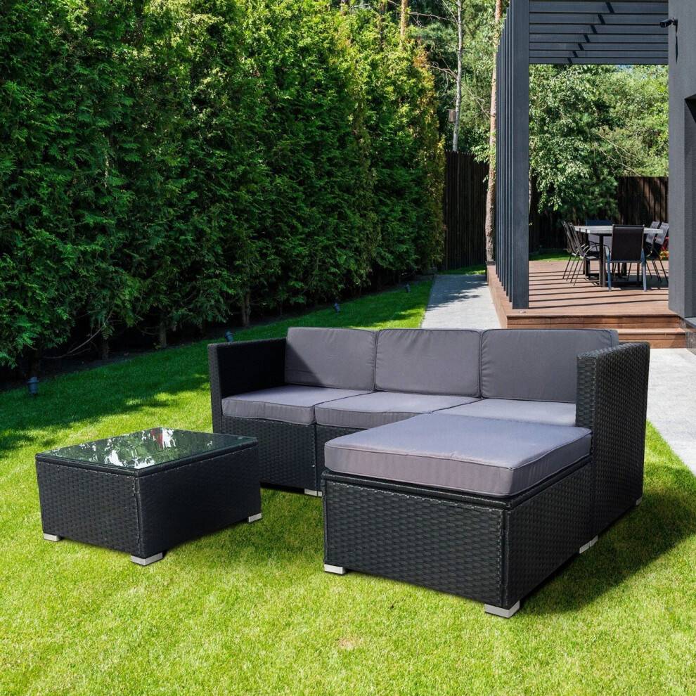 Rattan corner garden sofa MCC Rattan Outdoor Modular Sofa Set Modular Sofa