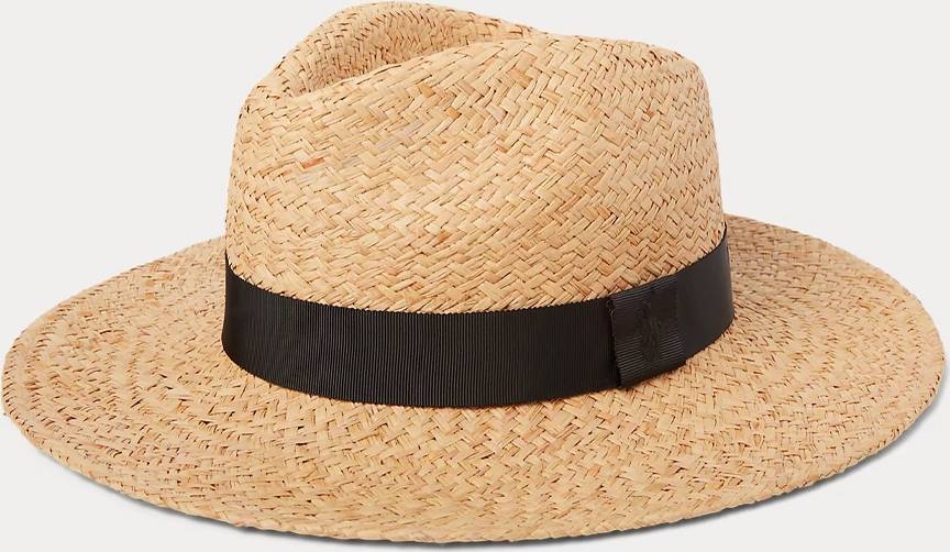 Polo Ralph Lauren Raffia Fedora Solhatt