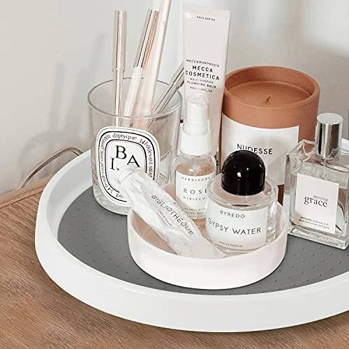 Makeup fridge Vinsani Round Organizer Multifunctional Spice Rack Kitchen Lazy