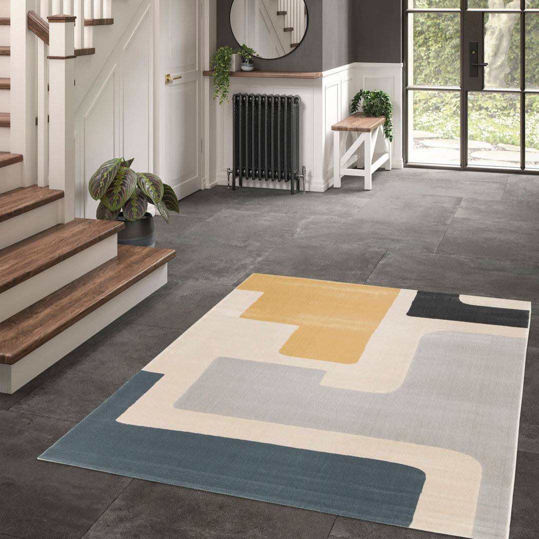 Ivy Bronx Odoaker Rug Beige