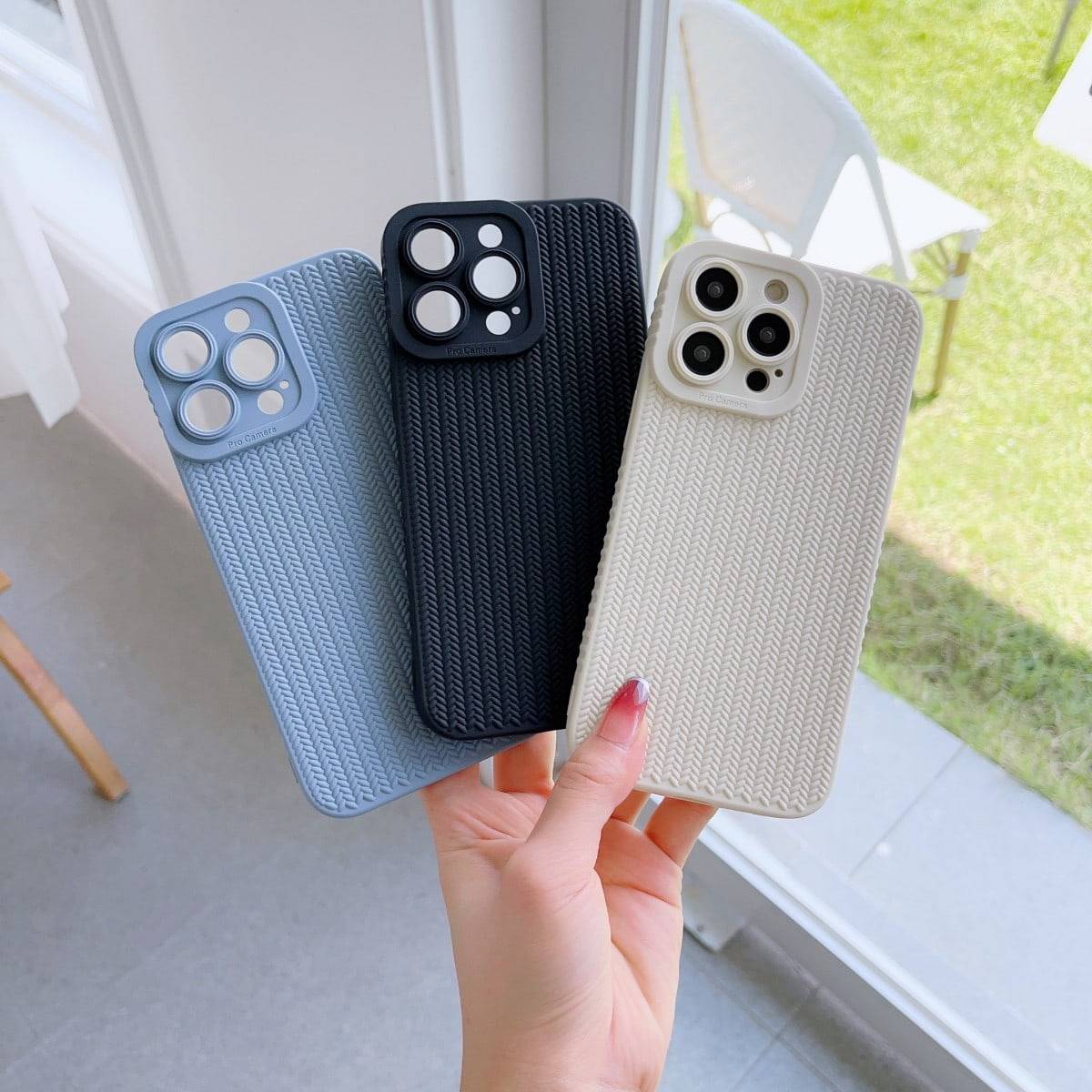 Shein pcs Solid Phone Case