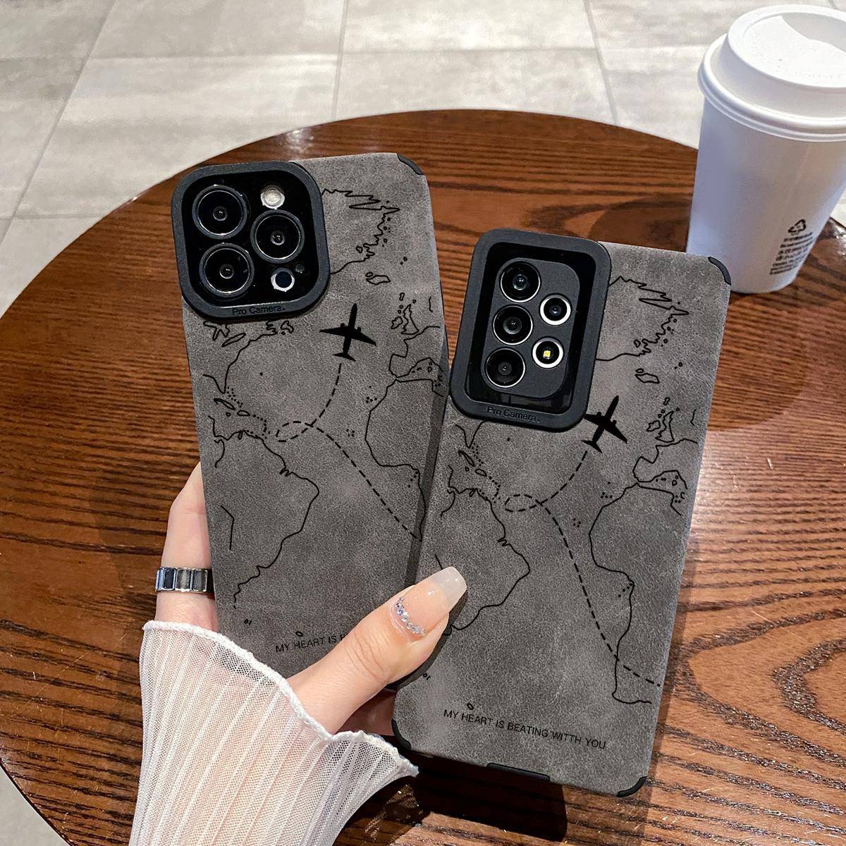 Iphone 10 pro Shein pc Tpuleather Patterned Case With Camera Protection Shockproof Compatible With Iphone X Xr Pro Max Pro Max Pro Max Pro Plus Pro Max Samsung