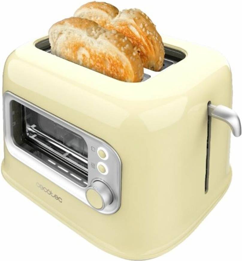 Cecotec RetroVision Yellow Toaster