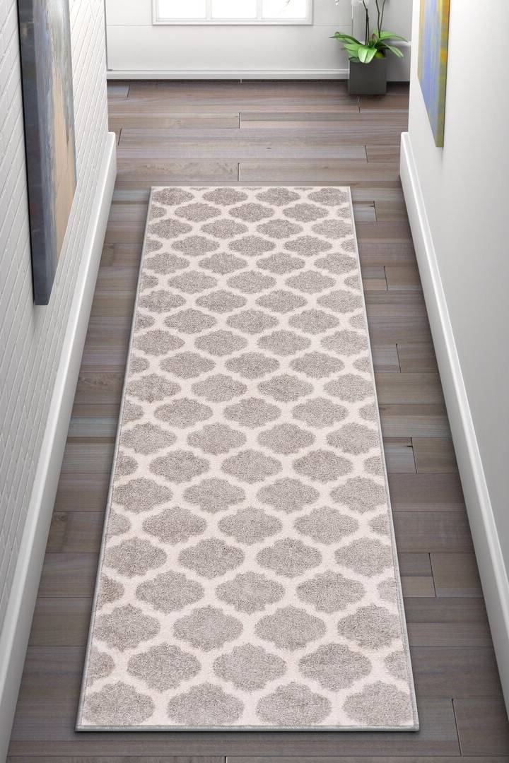 Wrought Studio Guernsey Grey/Cream Rug