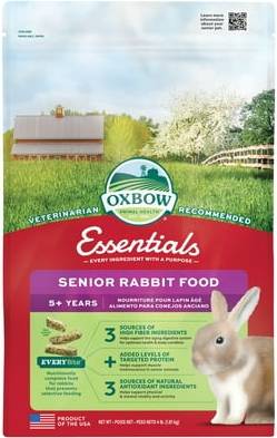 Animal Health Essentials Senior Rabbit Food Dry