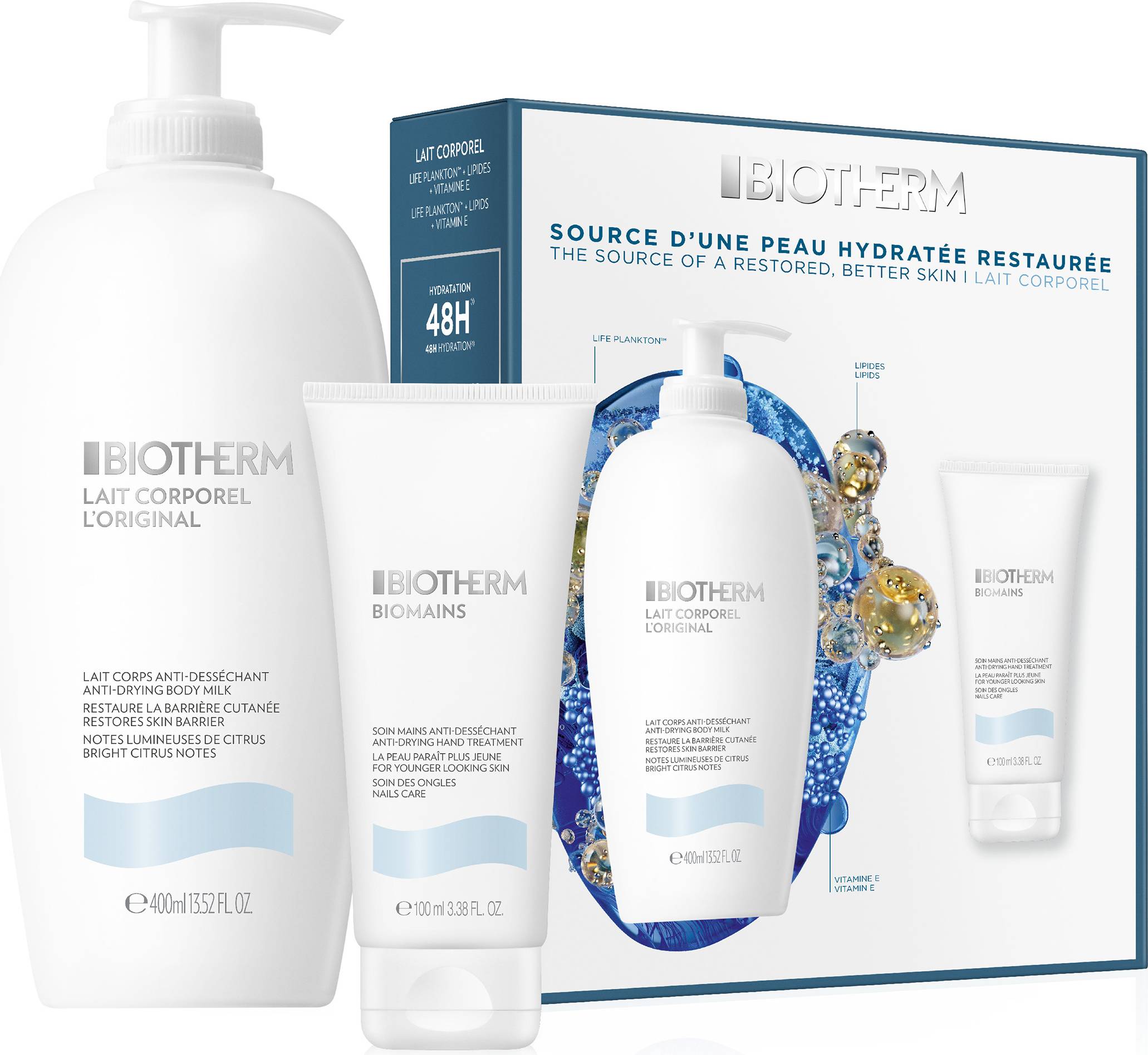 Biotherm lait corporel Biotherm Lait Corporel Routine Set