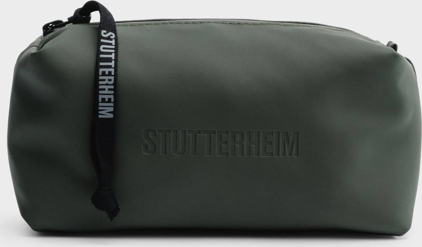 Stutterheim Container Small Wash Bag Green