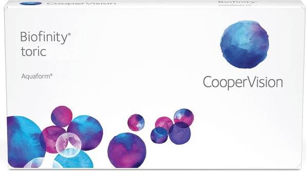 Biofinity Månedlige Toric linser