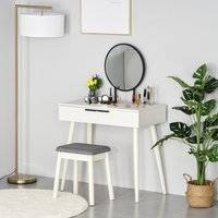 Vanity set Homcom Vanity Set With Dressing Table