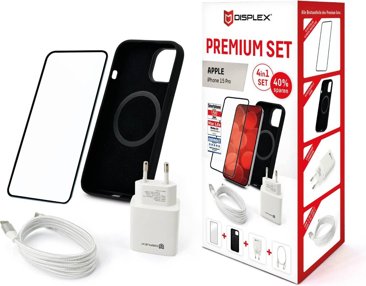 Displex Premium Set iPhone 15 Pro