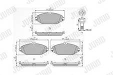 Brake Pad Set Wear Warning Indicator