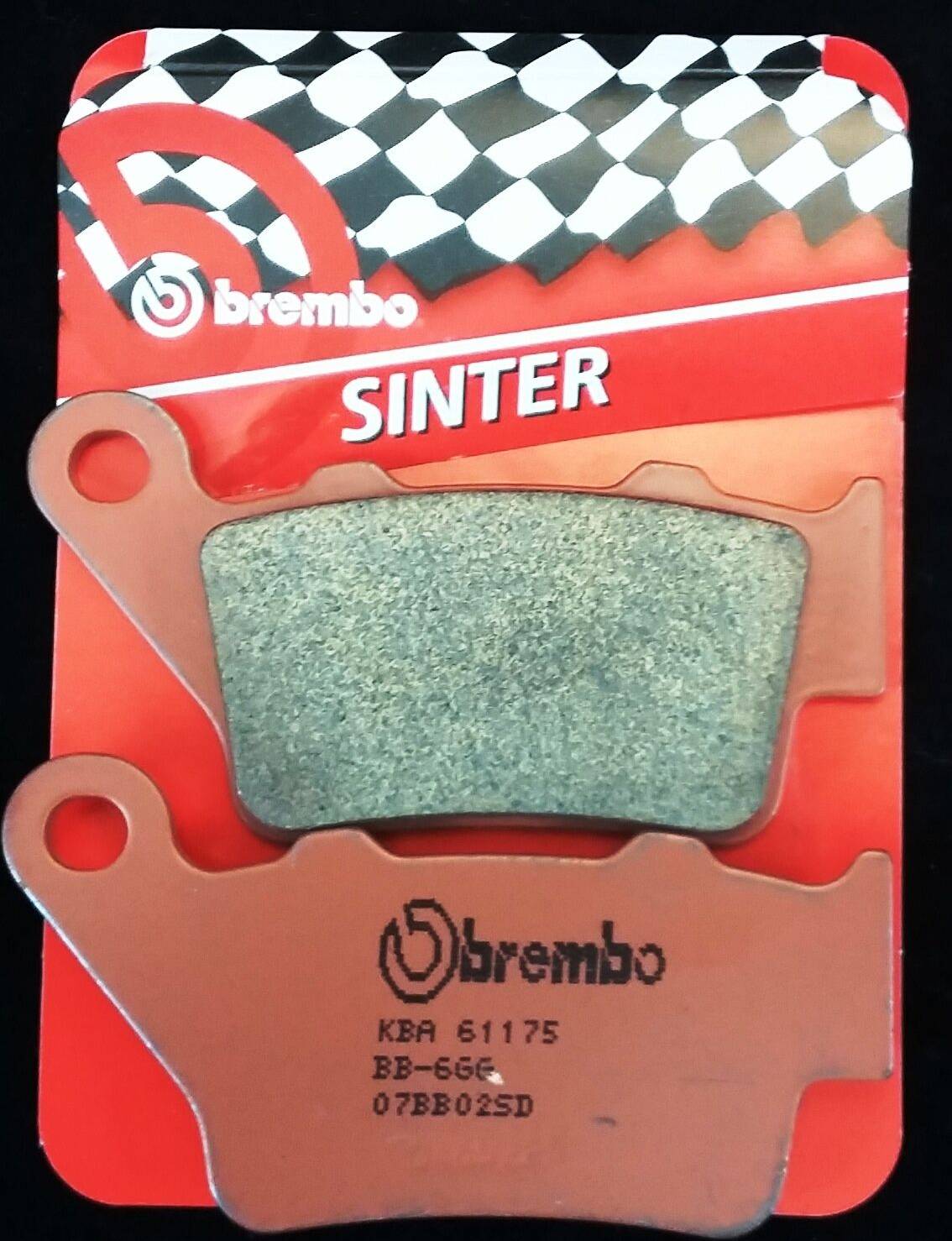 Brembo Rear Carbon Ceramic Brake Pads