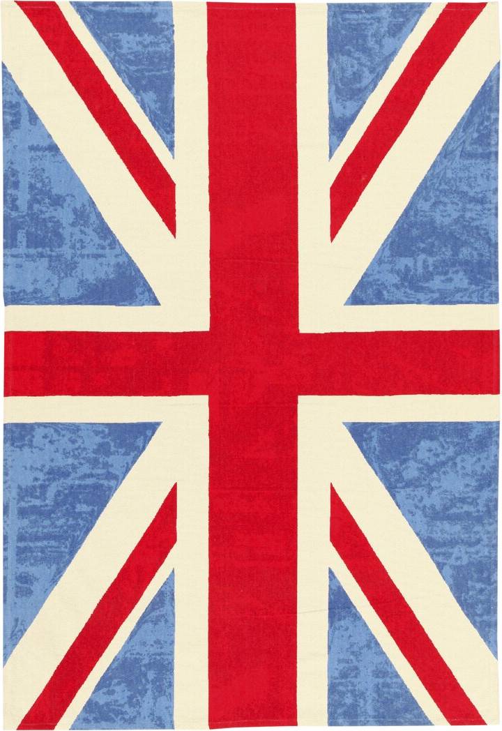 Happy Larry Cotton Rug Blue