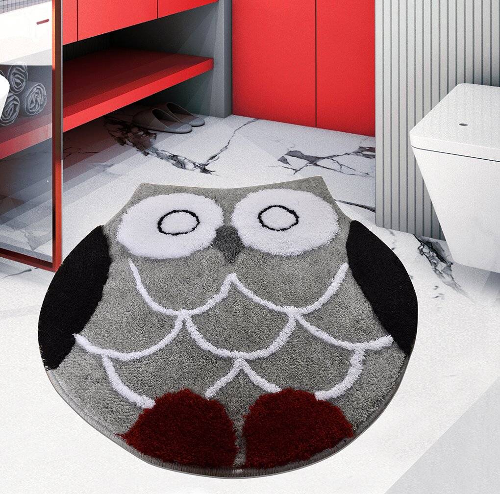 Ebern Designs Rinaldi Shaggy Grey