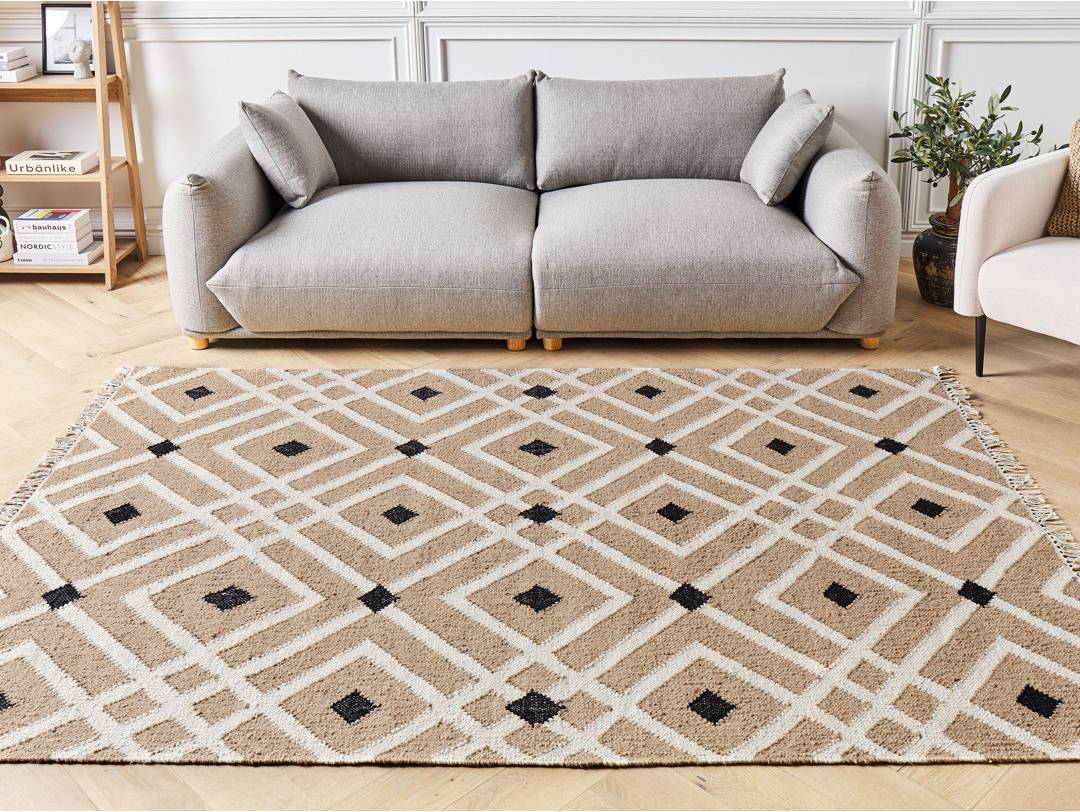 Gracie Oaks Celestiel Area Rug Beige