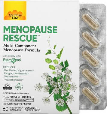 Menopause Rescue 60 Veggie Capsules