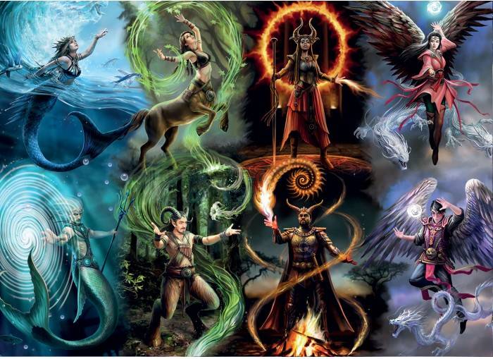 Bluebird Elemental Magic